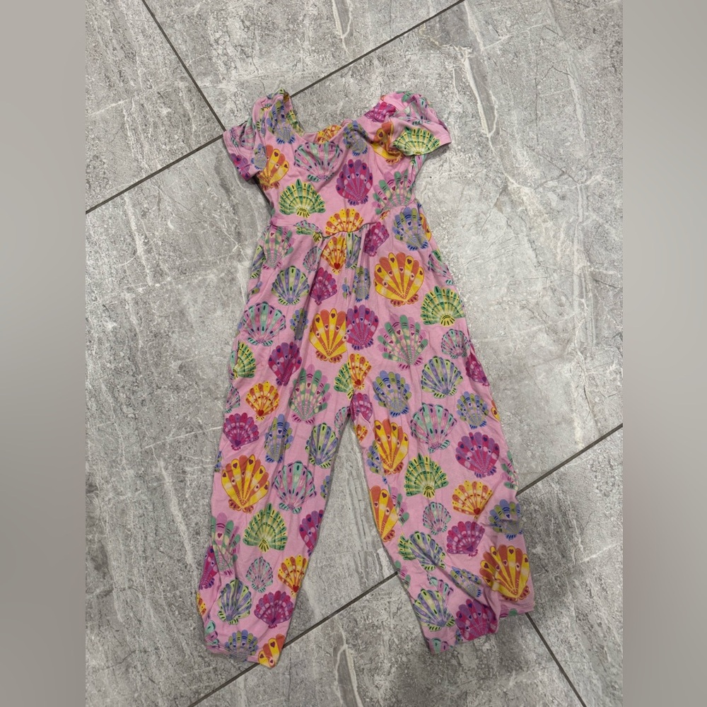 Posh Peanut Shell Backless Romper - Picture 2 of 3